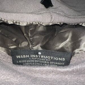 Angelic motion grey hoodie